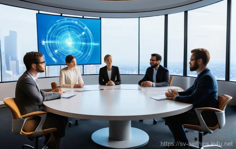 AI 윤리와 AI 윤리적 AI 인증 프로그램 - **Prompt 2: "Ethical AI Certified: A Symbol of Trust and Transparency"**
    A close-up, high-detail...